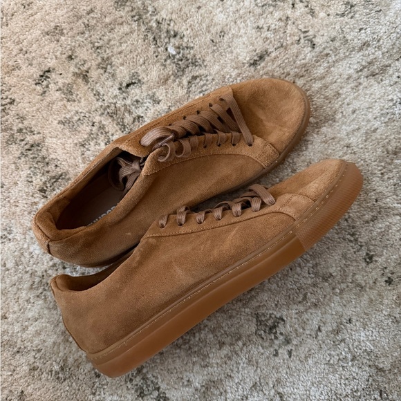 Men's Thursday Brand Tan Suede Sneakers - Picture 2 of 3